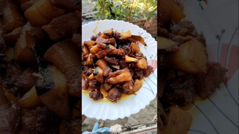 Pork Curry Recipe 😋 Yummy Pork ! Cooking ASMR #shorts #pork #porkrecipes