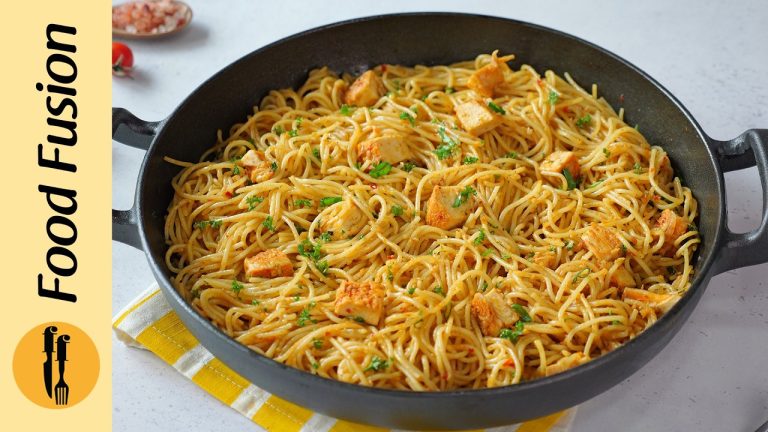 Cowboy Butter Chicken Spaghetti Ramadan Special Recipe By Food Fusion