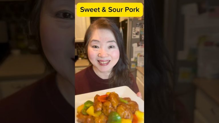 Sweet & Sour Pork #chinesefood #recipe #cooking #pork #porkrecipe #chinesecuisine #chinesecooking