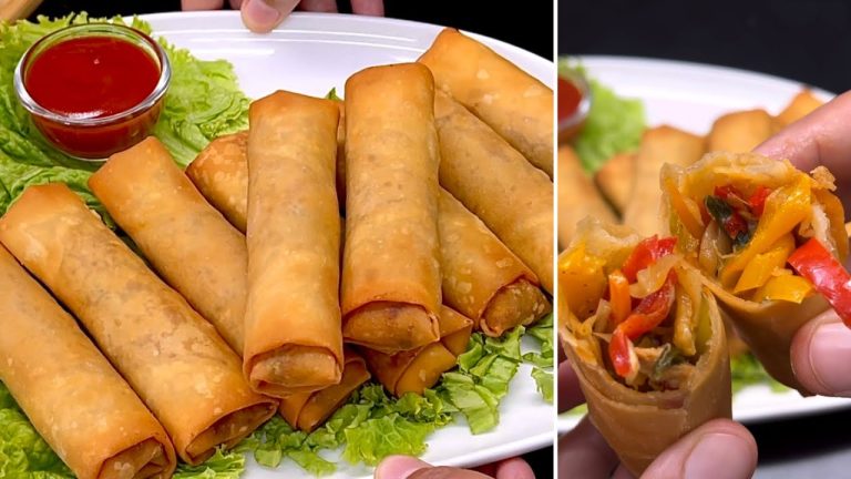 Ramzan Special Chicken Spring Roll Recipe For Iftar | Crispy Chicken Spring Rolls For Ramzan 2026 |