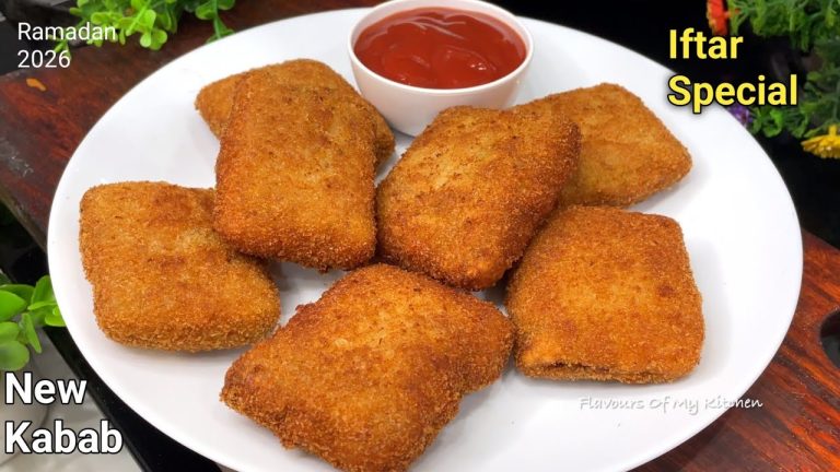 Ramzan Special Chicken Barfi Kabab Recipe | इफ्तार में चटपटा चीज वाला चिकन बर्फी कबाब कैसे बनाएं