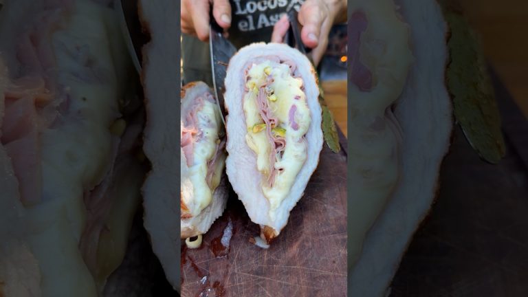 Matambre al Libro: mortadela y queso brie explosivo