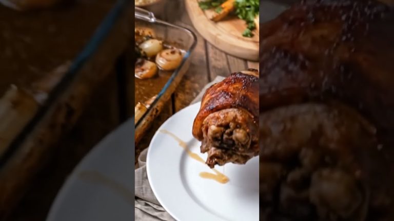 Pieczona golonka – klasyczne aromatyczne danie | Idealna golonka w piekarniku