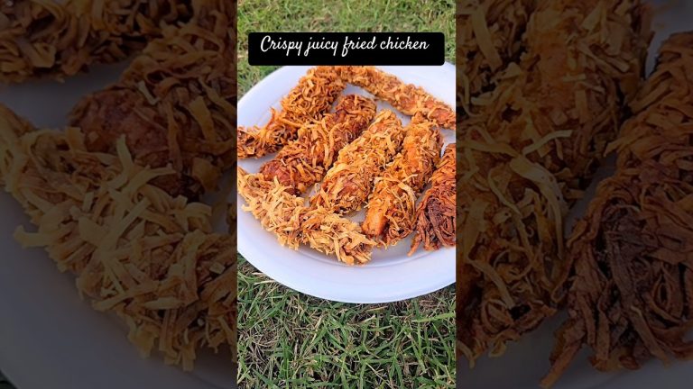 💥Crispy Thread Chicken Recipe Ramadan Special #trendingshorts #iftarspecial #ramadan2026 #chicken