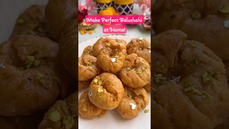 Make Perfect Balushahi | Easy Indian sweet | Festival dessert | #diwali #festival #trending #shorts