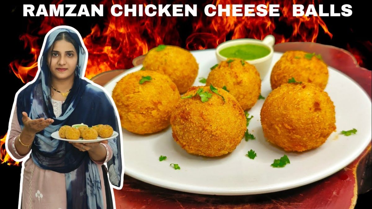 Ramzan Chicken Cheese Balls | Crispy Chicken Cheese Balls Recipe | Iftar Special