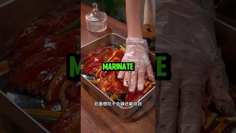 No Oven Needed! Rice Cooker Char Siu Pork – Juicy & Irresistible in Minutes!