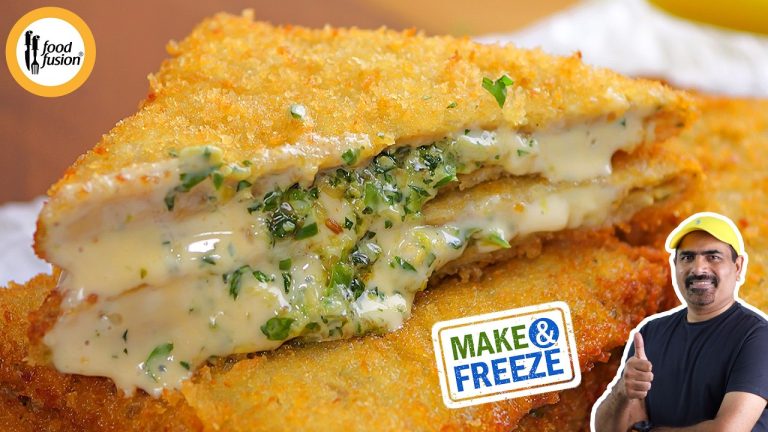 Chicken Crunch Tiles (Make & Freeze) Ramzan Special Recipe by Asad Memon-Food Fusion