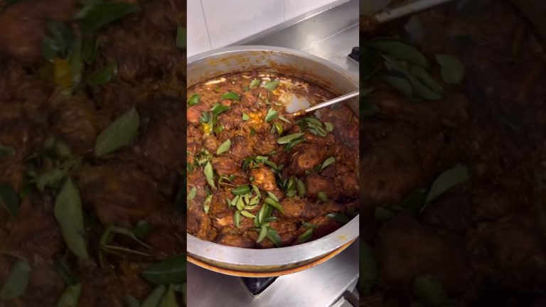 Nadan Style Chicken Roast | Follow my YouTube more Recipe #chefnibuthealchemist #shorts #shortsless