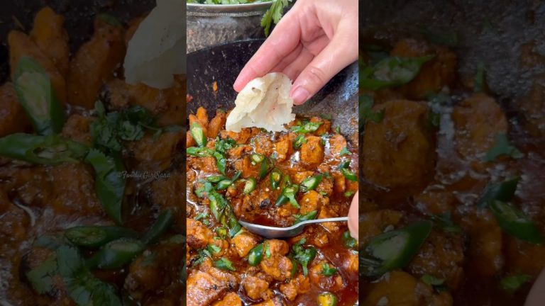 Chicken Tikka Karhai🤤🔥 #shorts #trendingshorts #recipe