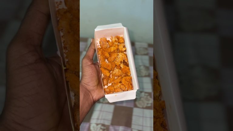 Chicken Popcorn//Market🆚Home #shorts #trending #chickenpopcorn