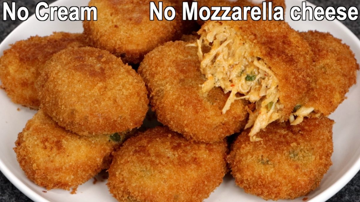 Easy Chicken Croquettes | Creamy Chicken Snack Recipe