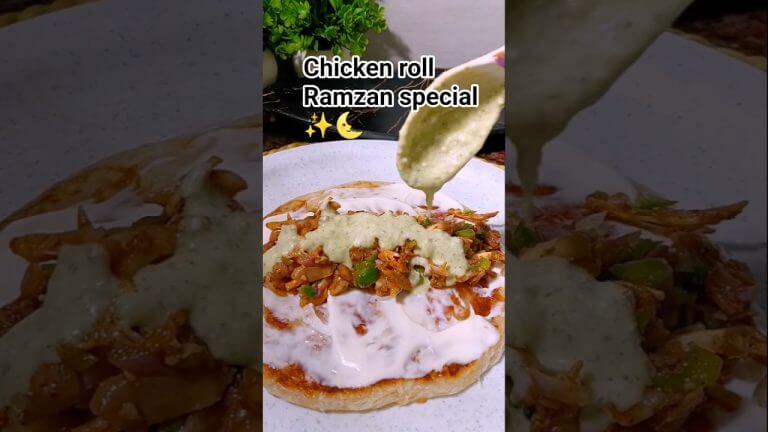 Best Chicken Roll for Iftar Party 🍗🔥l #food #recipe #shorts