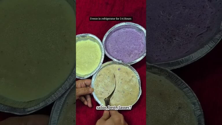 Leftover Fruits Ice-Cream recipe 😋. Ramzan Special ✨️ #food #icecream #trending #viral #shortvideo