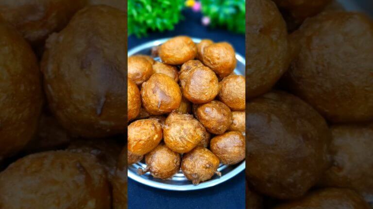 Soft gulgule | Gulgule recipe | Wheat flour gulgule #shorts #sweet #milk #gulgule