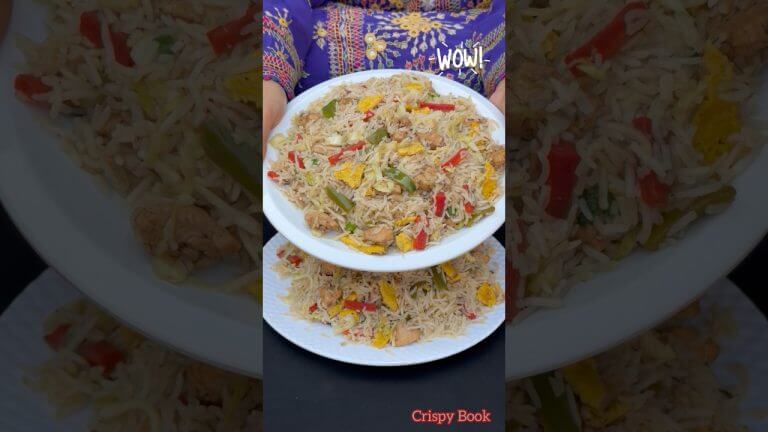 Delicious Chinese Biryani Recipe | Chicken and Vegetable Fried Rice Recipe #chineserice