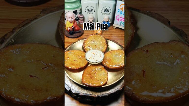 Viral Sweet MalPua Recipe #shorts #recipe #malpua #holispecial #dessert #shortsfeed #viral