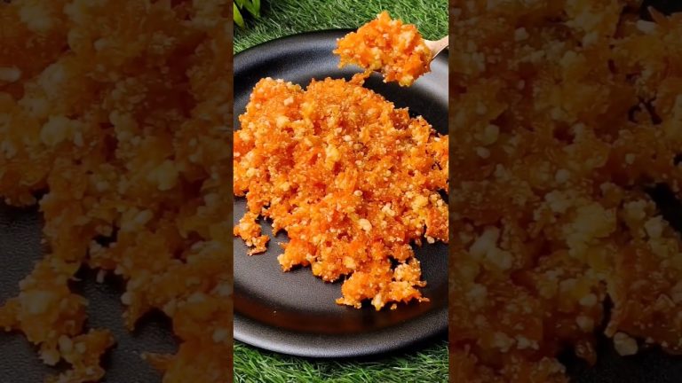 🥘শাহী গাজরের হালুয়া🥕carrot dessert#recipe #cooking #food #shorts