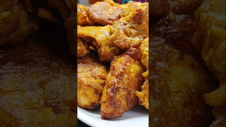 Куриное филе в необычном кляре