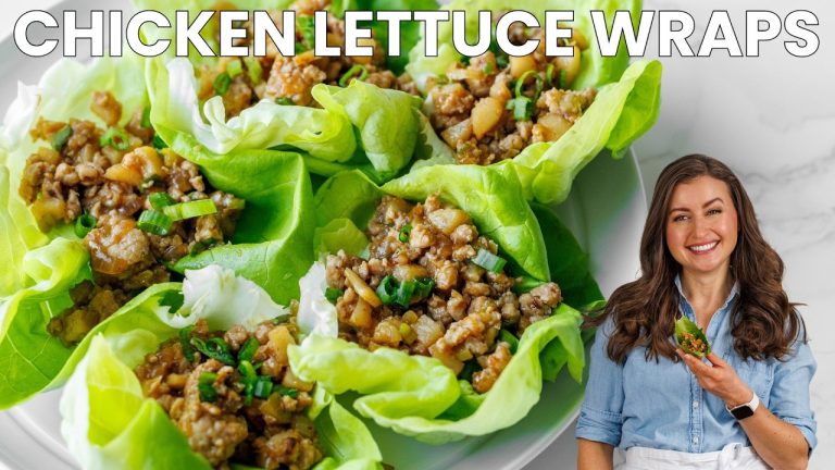 Better Than PF Chang’s! Easy Chicken Lettuce Wraps