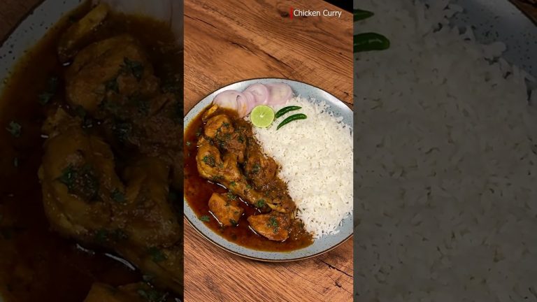 Pressure Cooker Chicken Curry | Easy Indian Chicken Curry Recipe 🍗🔥 #chickencurry #chickenrecipe