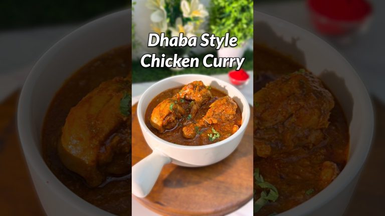 Dhaba Style Chicken Curry #chicken #recipe #shorts