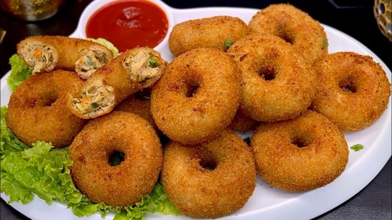 Ramzan Special Crispy Chicken Donuts Recipe for Iftar | Best Ramzan  Iftar Recipe |