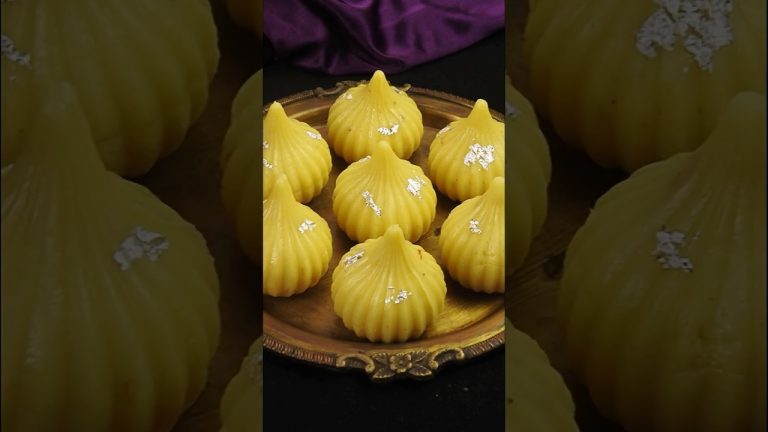 Instant Modak in 10 mins | No Mawa – Modak Recipe | Ganesh Chaturthi Recipes | Vinayaka Chaturthi