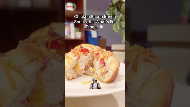 Chicken Bacon Ranch Sprials, It’s What’s For Dinner 🍽️