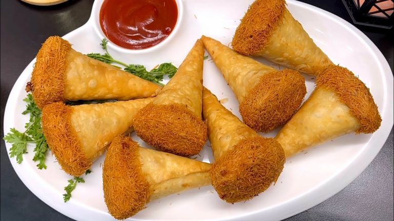 Ramzan Special Crispy Chicken Cones Recipe | Perfect Iftar Snack for Iftar | Easy and Tasty