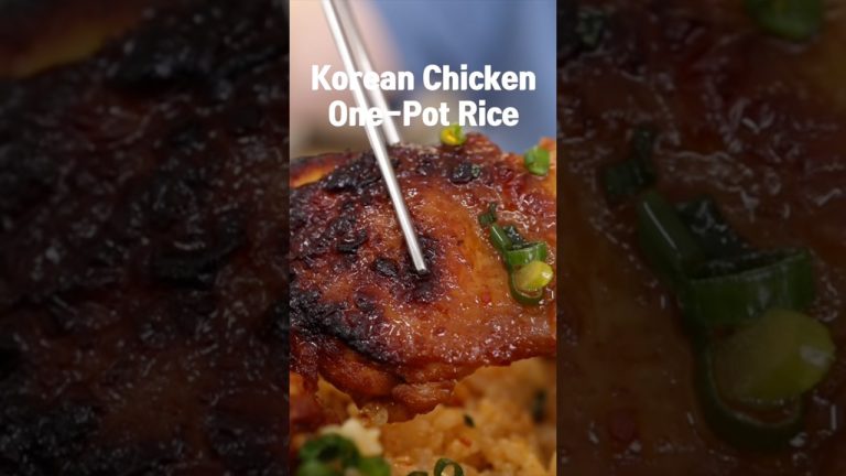 Gochujang Chicken One-Pot Rice That Can Feed Your Whole Family!