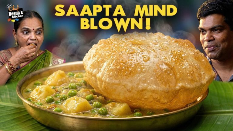 இத அடிச்சுக்கவே முடியாது The Golden Duo🔥 Fluffy Poories Classic Urulai Masala |Chef Deena’s Kitchen