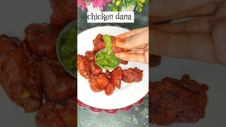 crispy chicken dana recipe #chickenfry #chickenrecipe #food #streetfood  #chicken65  #shorts