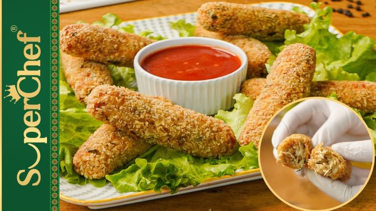 Resha Kabab Fingers Chicken Recipe | Crispy Iftar Special | Ramzan Snack Idea