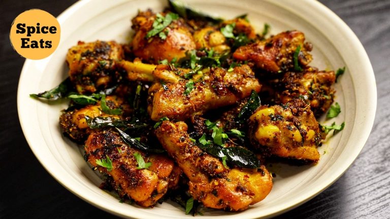 Andhra Style Spicy Chicken Fry | Tasty Spicy Chicken Fry Recipe | Masala Chicken Fry