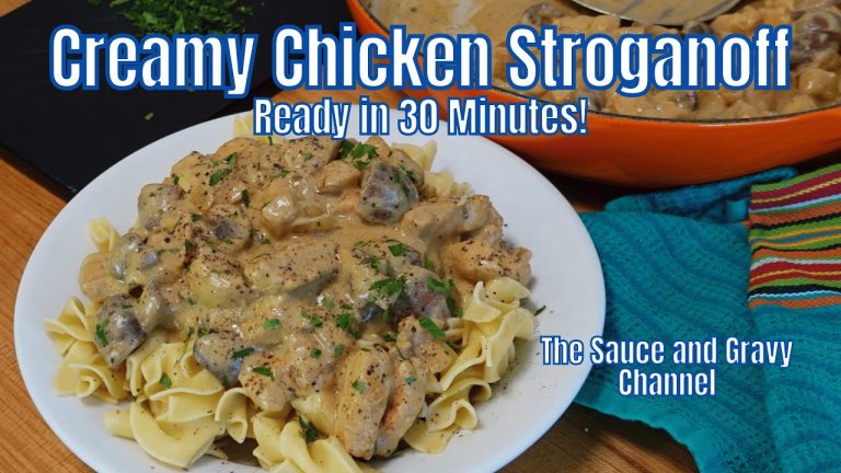 Creamy Chicken Stroganoff Recipe | Easy 30-Minute Dinner | Great Family Recipe