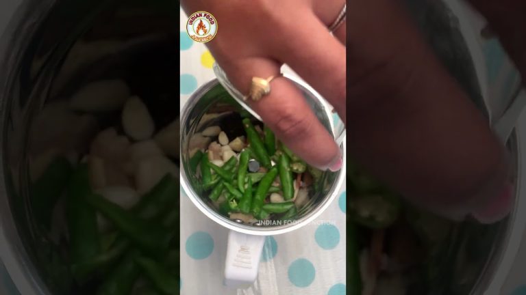 Green Chilli Chicken Recipe ASMR | How To Make Green Chilli Chicken | Indian Food Junction