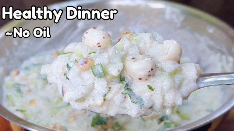 చుక్కనూనె లేకుండా నేను డిన్నర్లోకి ఎక్కువగా చేసే రెసిపి 10 నిమిషాల్లో రెడీ…Healthy Dinner Recipes