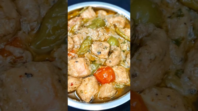 Malai Chicken karahi Recipe | Chicken Malai Tikka Gravy #chickenrecipe #recipe #shorts #chicken