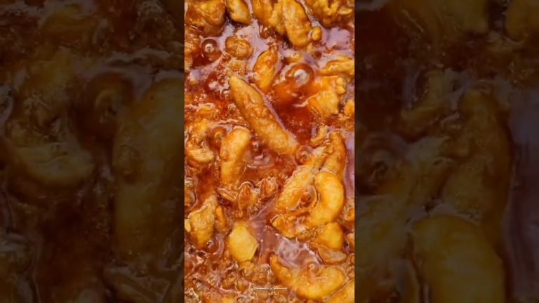 Chicken Skin Fry Recipe #shorts #chicken #ytshorts #asmr #bangalirrokamari #cooking