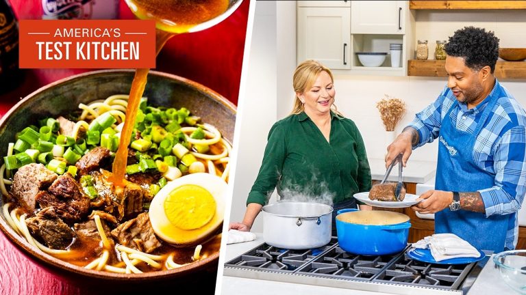 How to Make Yakamein: The Iconic New Orleans Beef Noodle Soup | America’s Test Kitchen