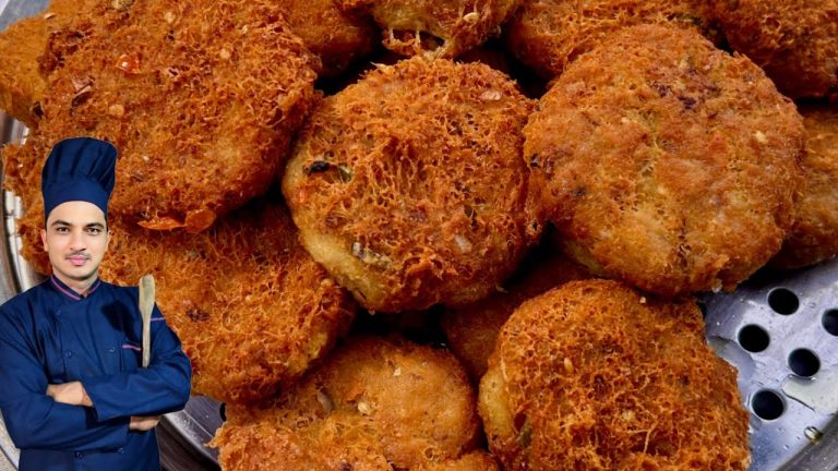 Chicken Shami Kabab Recipe By Chef M Afzal|