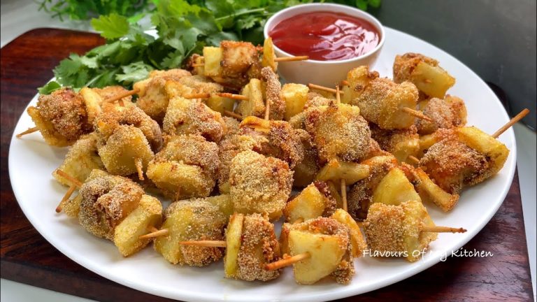 New Crispy Chicken Toothpick Eid Starter Recipe | ईद में ये नया क्रिस्पी चिकन टूथपिक ज़रूर बनाएं