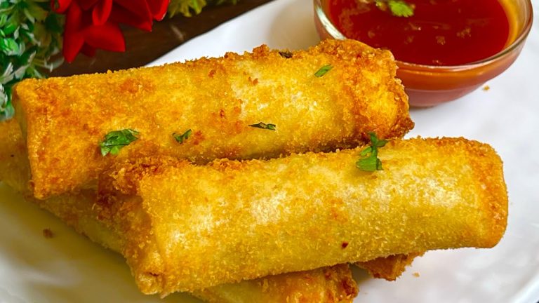 Ramadan Special EP-2 ✨| Creamy & Cheesy Chicken Springs Roll | Chicken Spring Rolls | Make & Freeze