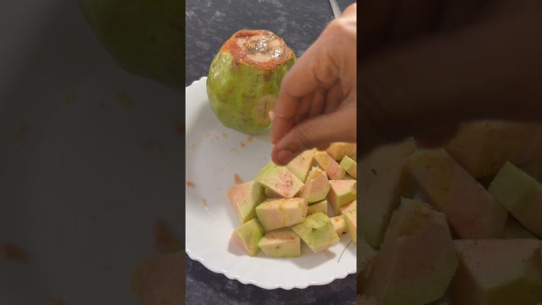 अमरूद ki unique recipe 🤤 #shortvideo #food #recipe #cooking #cooking #shorts