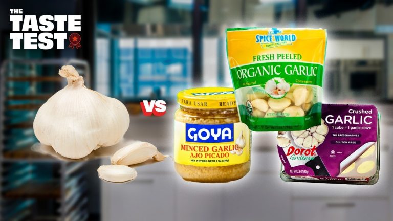Can Prepared Garlic Compete With Fresh? | The Taste Test