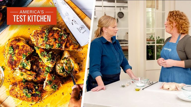 Easy One-Pan Dinner: Cast Iron Roasted Chicken and Root Vegetables | America’s Test Kitchen