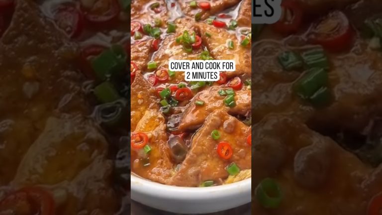 Chinese braised tofu