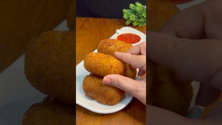 Viral Potato Bites #shorts #recipe #food #snacks