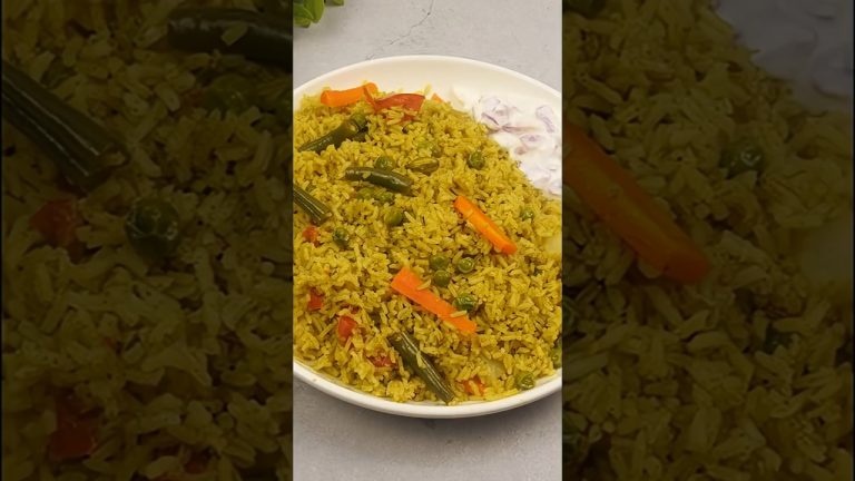 Vegetable Pulao (Karnataka Style) | Office Lunch Box Recipe | Rice Recipes | Guest Lunch Recipe